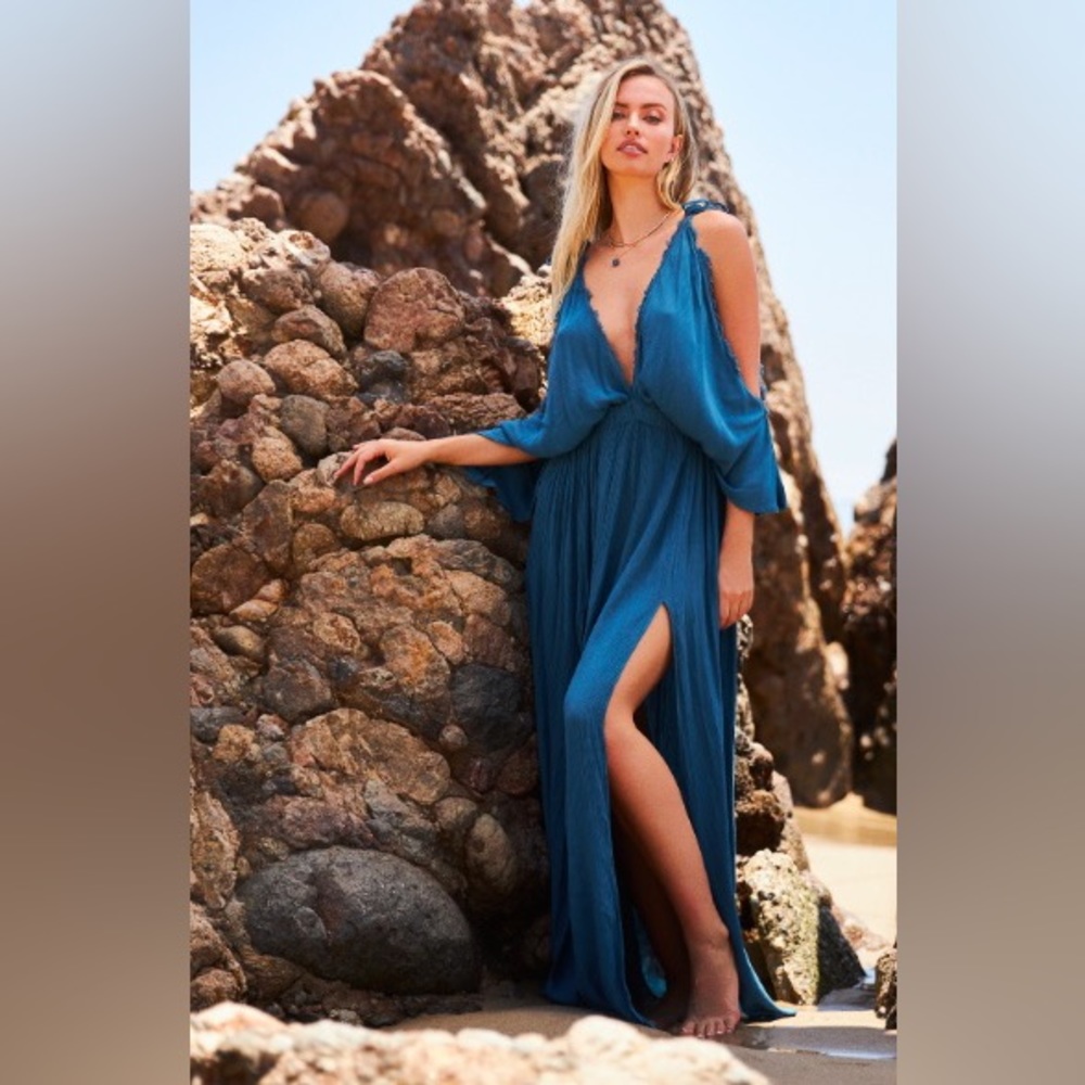 Elan Maxi butterfly dress